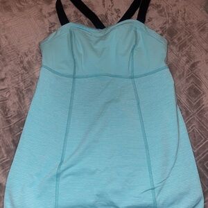 Lululemon Blue Strappy Top